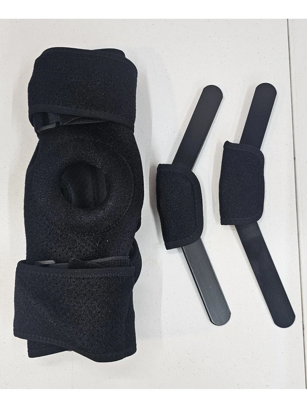 Fit Geno 3-in-1 Hinged Knee Brace Large Adjustable Support New Open Box Complete